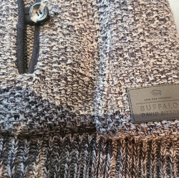 Buffalo David Bitton button-up sweater/cardigan - Picture 4 of 4